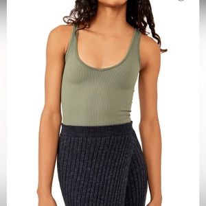 Free people ribbed bodysuit